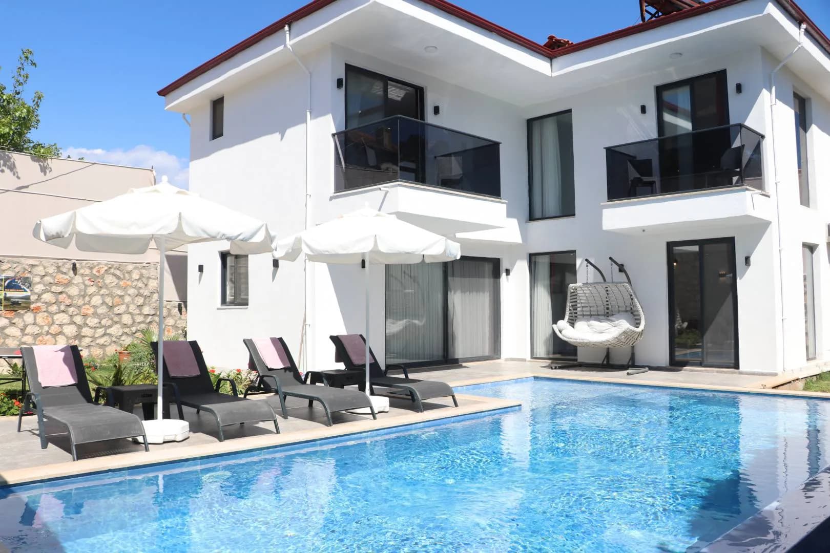 Kaş Gelemiş'te Sakin Konumda, Özel Havuzlu, 4 Kişilik Villa görsel 1