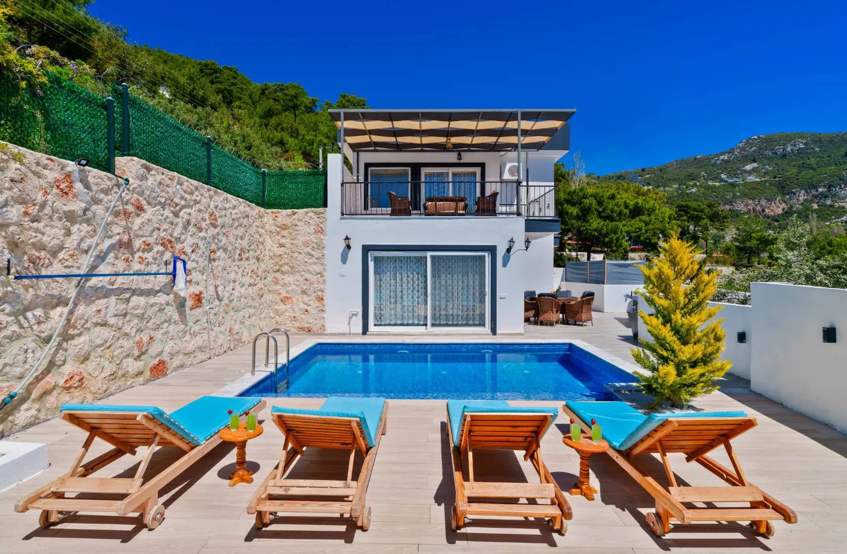 Kaş İslamlar'da Doğanın Kucağında, Özel Havuzlu, 2+1 Villa görsel 1