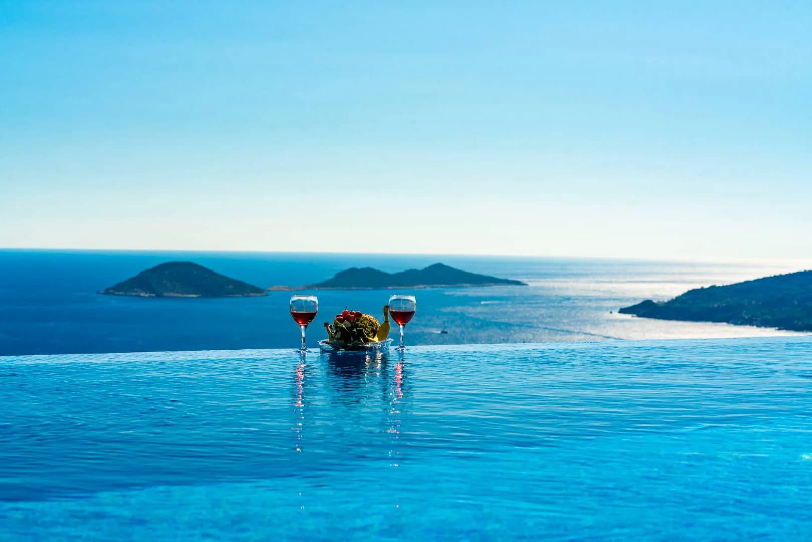 Kaş Kalkan'da Nefes Kesen Deniz Manzaralı, Özel Havuzlu, Kiralık Villa görsel 1