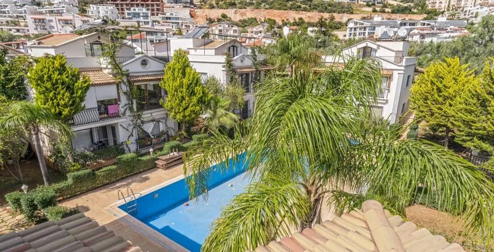 Kaş Kalkan'da Yeşillikler İçerisinde, Ortak Havuzlu, Dubleks Tatil Evi görsel 3