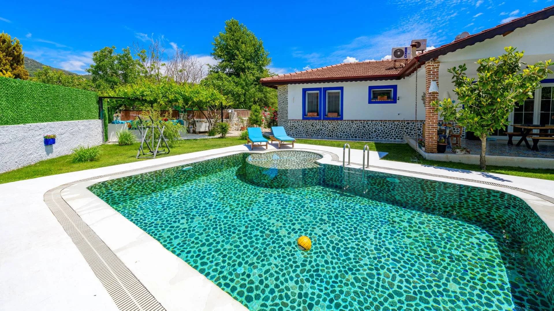 Fethiye Kayaköy'de Geniş Bahçeli, 3+1 Özel Havuzlu, Villa görsel 1