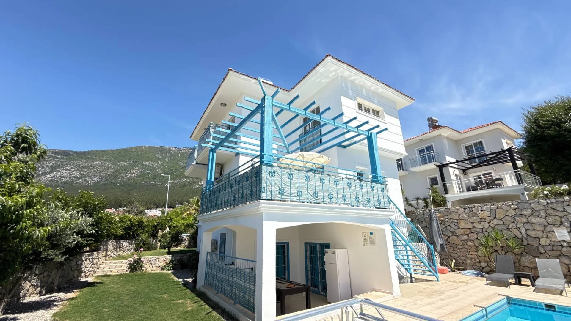 Ölüdeniz Ovacık'ta Merkeze Yakın Konumda, Özel Havuzlu, Konforlu Villa görsel 3
