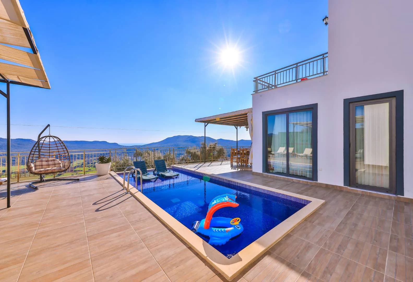 Kaş Çukurbağ'da Yeşillikler İçerisinde, Özel Havuzlu, 2+1 Kiralık Villa görsel 2