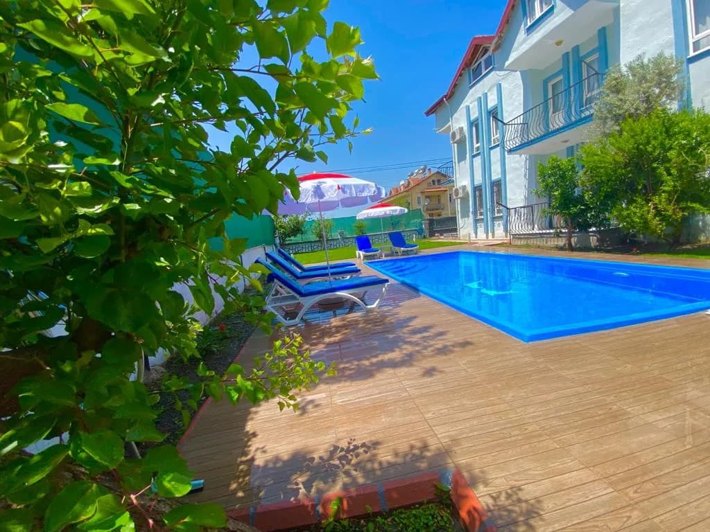 Fethiye Karaçulha'da Denize Yakın Konumda, Ortak Havuzlu, Tatil Evi görsel 2
