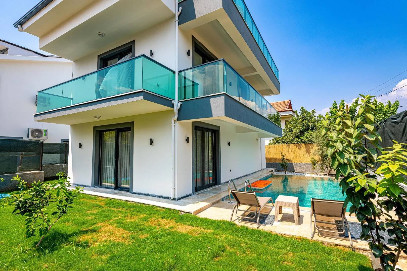 Fethiye'de Eşsiz Doğada, Özel Havuzlu, Bahçeli Villa görsel 1