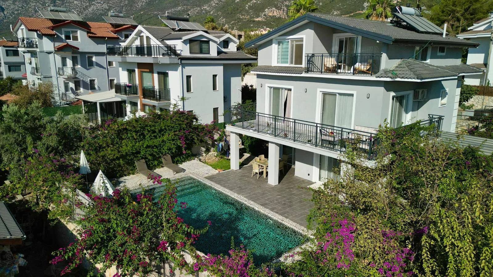 Fethiye Ölüdeniz'de Enfes Doğada, Özel Havuzlu, Lüks Villa görsel 2