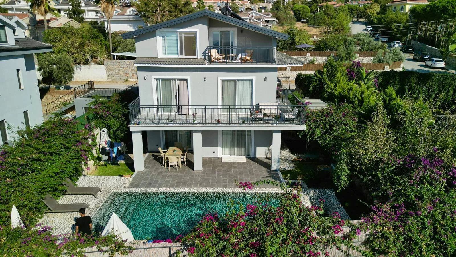 Fethiye Ölüdeniz'de Enfes Doğada, Özel Havuzlu, Lüks Villa görsel 1