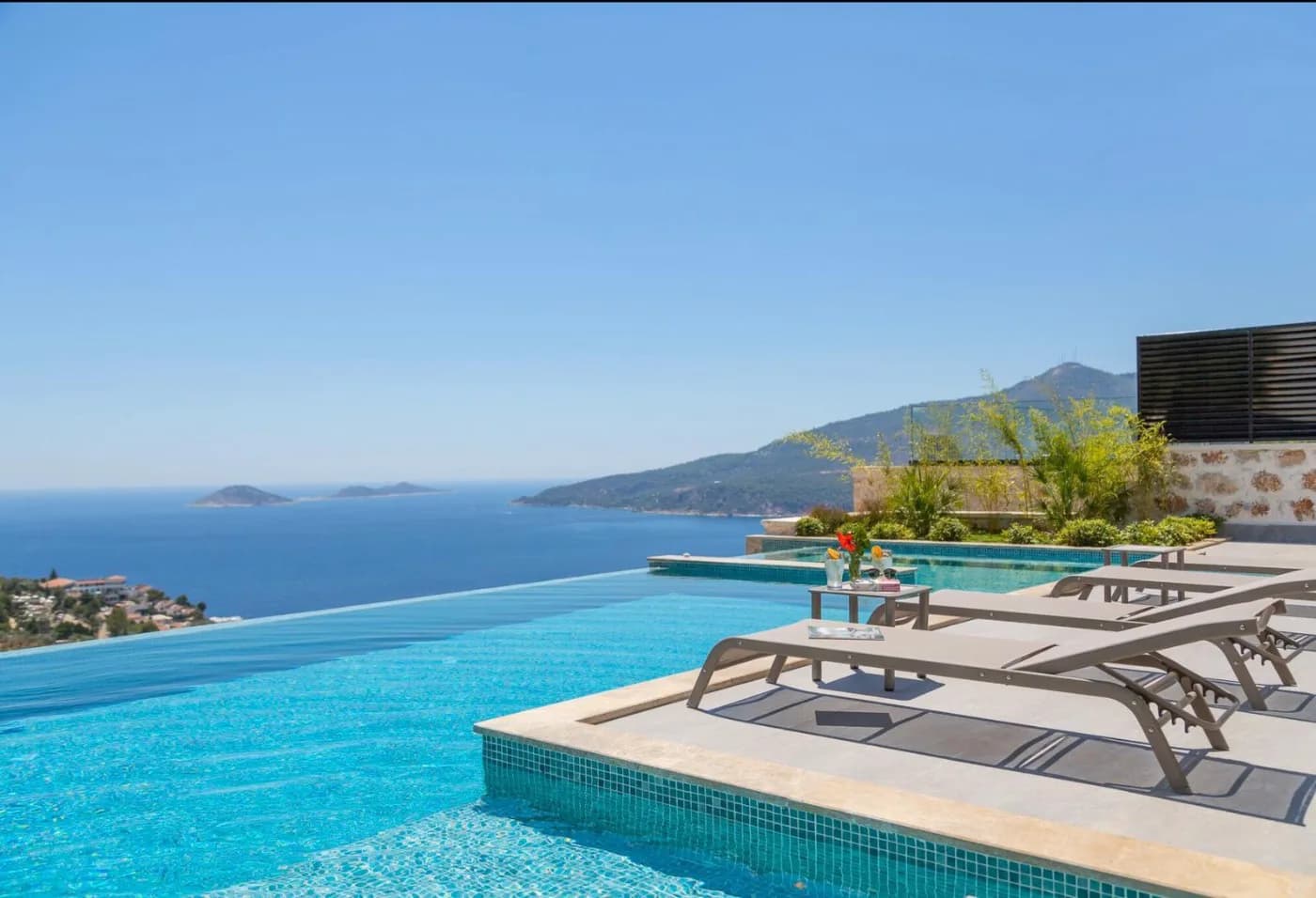 Kaş Kalkan'da Enfes Deniz Manzaralı, Özel Havuzlu, Romantik Villa görsel 1