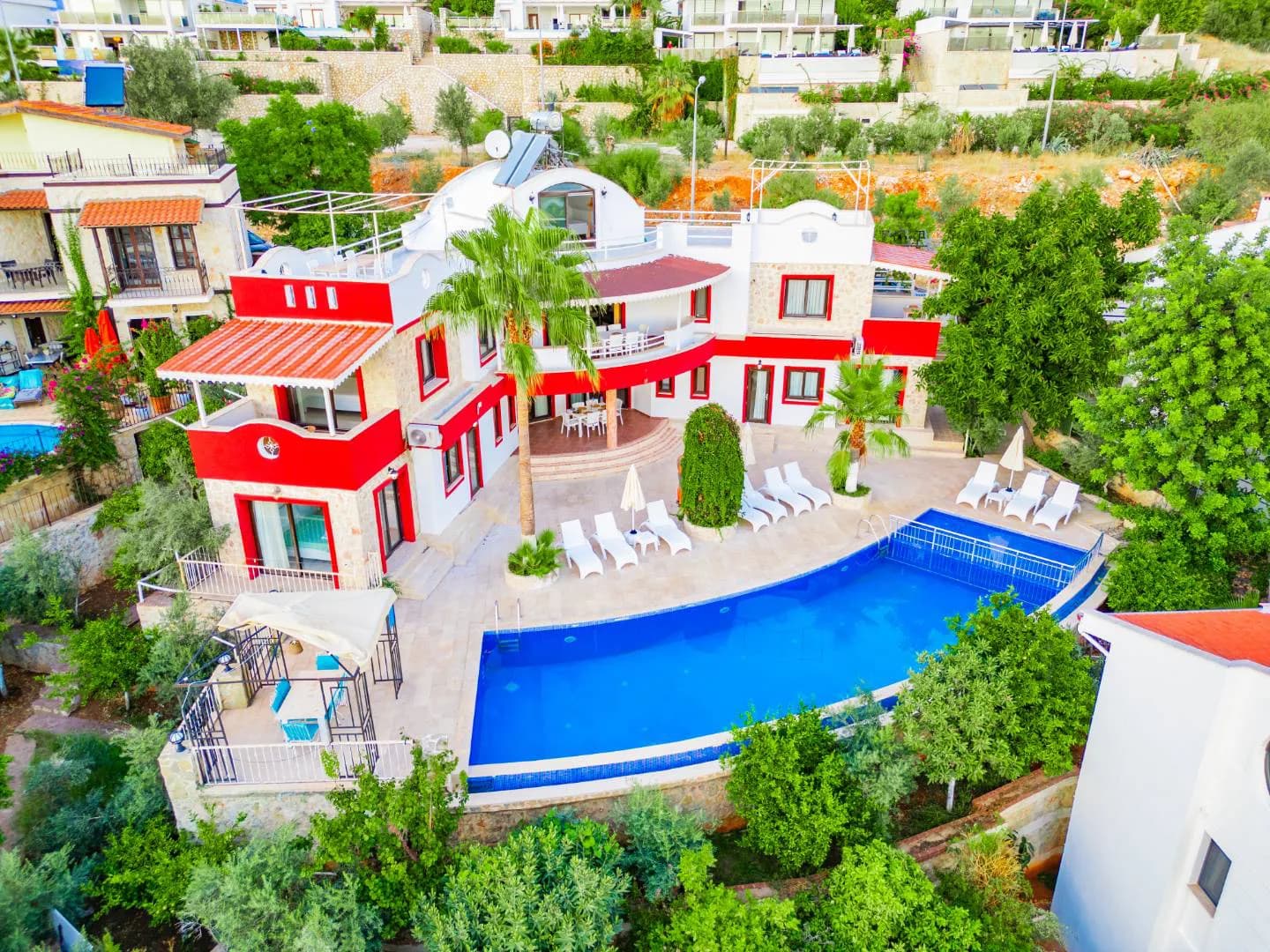 Kaş Kalkan'da Kalabalık Ailelere Uygun, Özel Havuzlu, Nezih Villa görsel 1