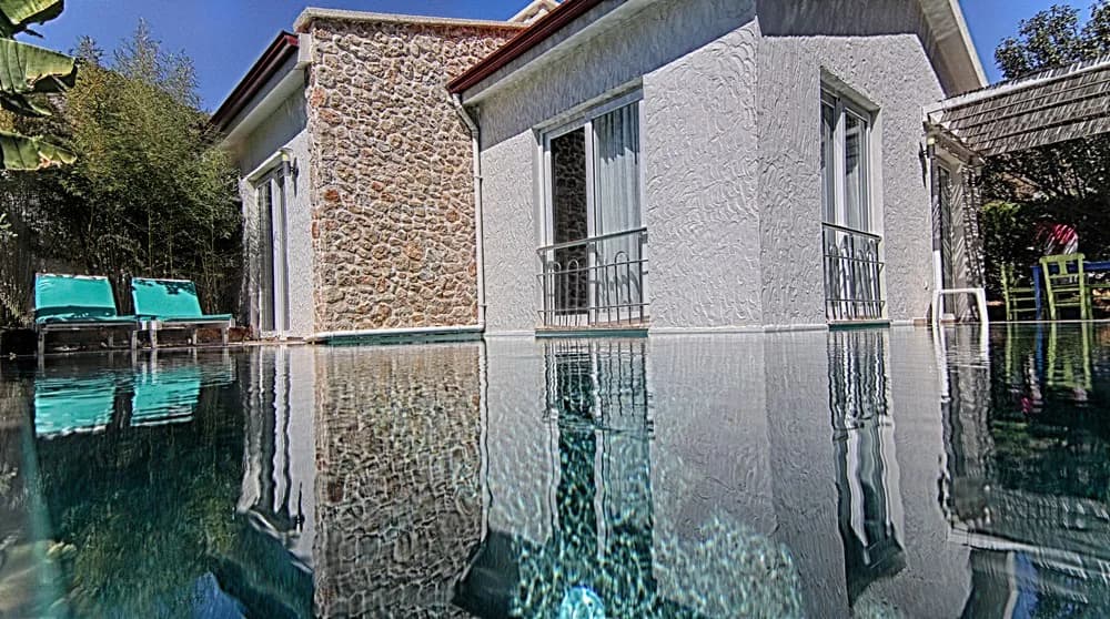 Fethiye Ölüdeniz'de Plaja Yakın, Özel Havuzlu, Kiralık Villa görsel 2