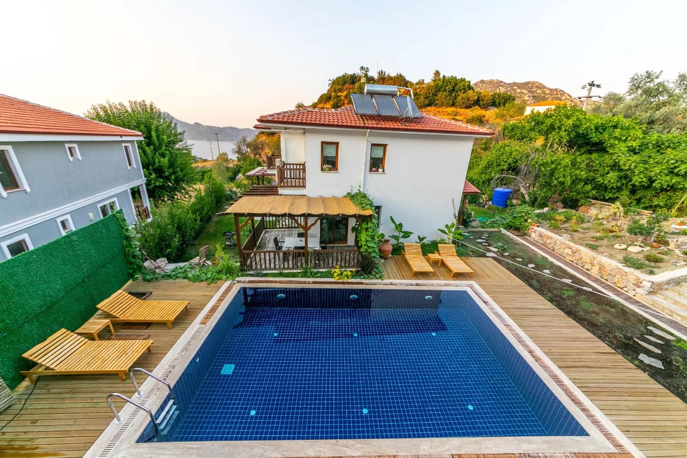 Marmaris Selimiye'de Huzurlu Konumda, Özel Havuzlu, 6 Kişilik Villa görsel 2