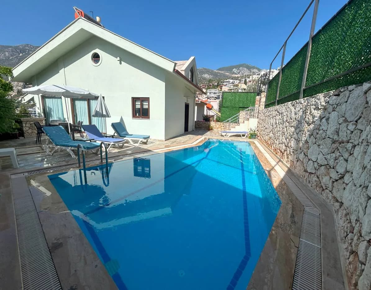 Kaş Kalkan'da Enfes Deniz Manzaralı, Özel Havuzlu, Nezih Villa görsel 2