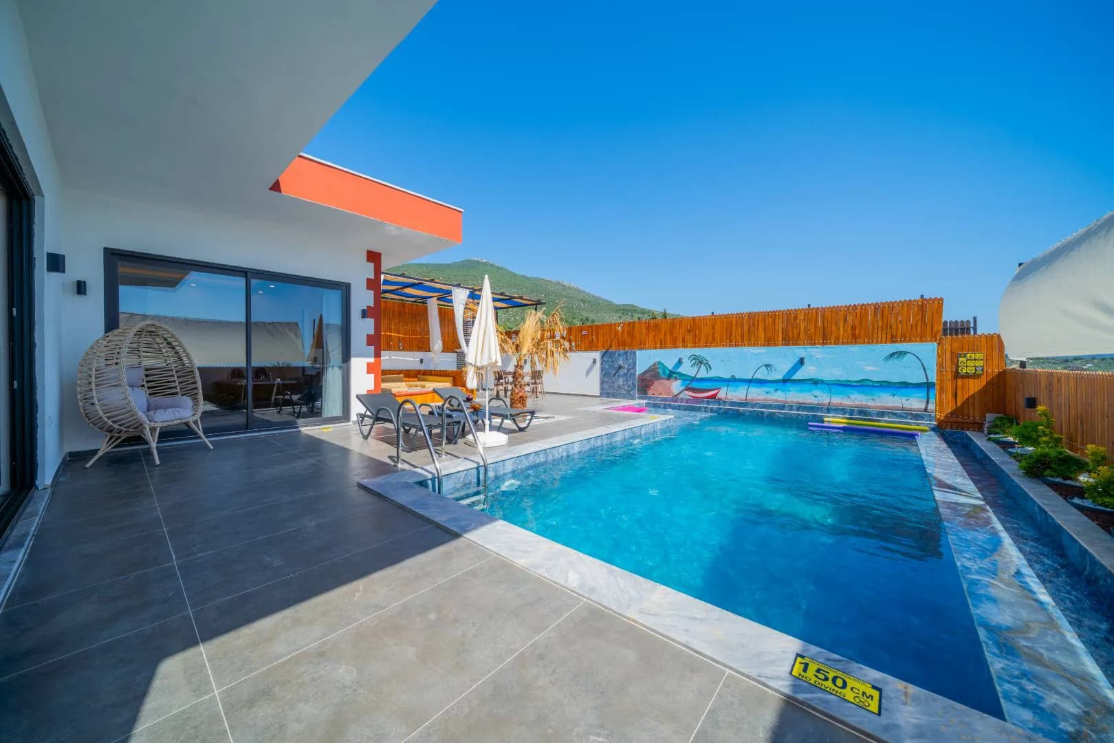 Kaş Çavdır'da Balayı Çiftlerine Uygun, Özel Havuzlu, Lüks Villa görsel 2