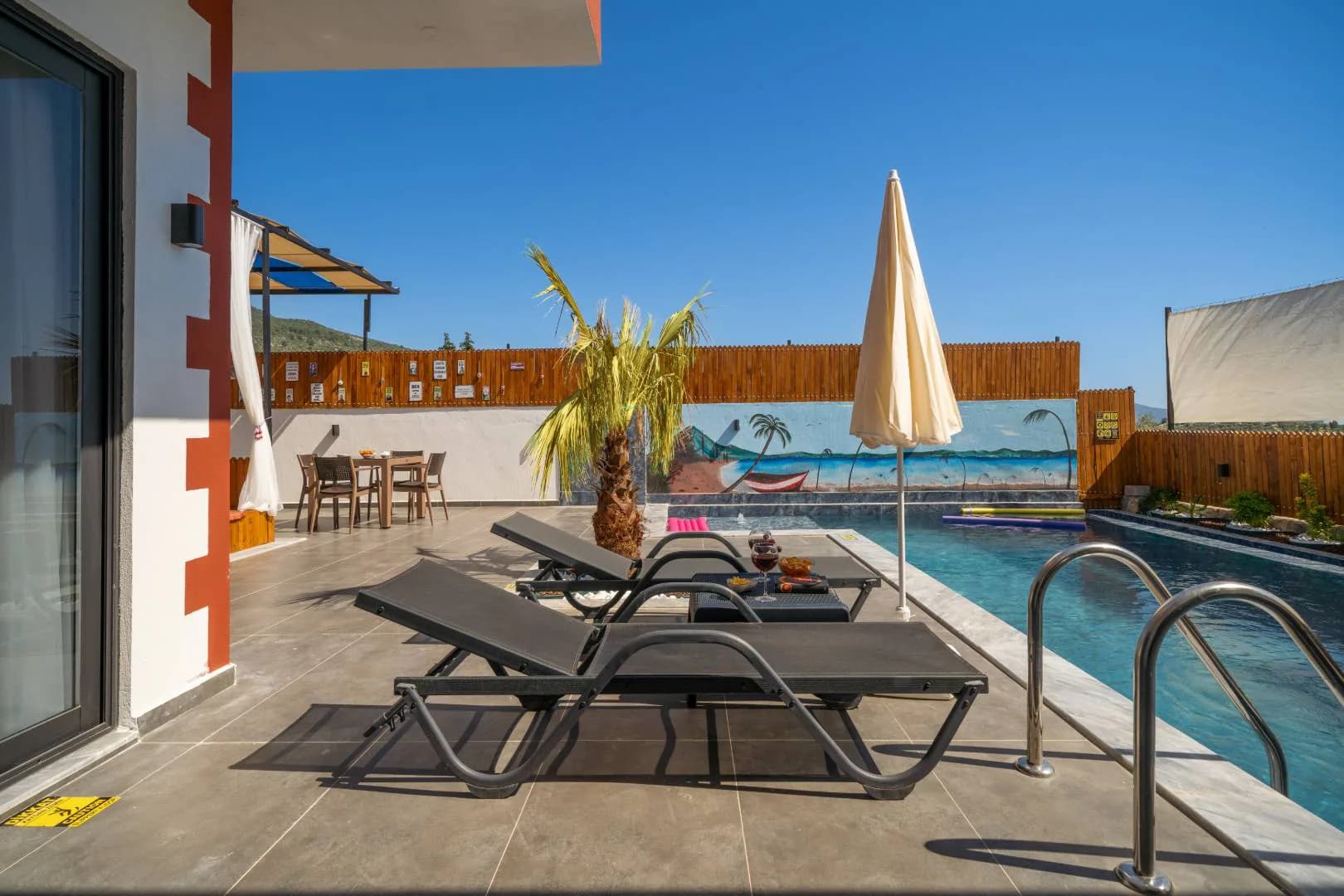 Kaş Çavdır'da Balayı Çiftlerine Uygun, Özel Havuzlu, Lüks Villa görsel 3