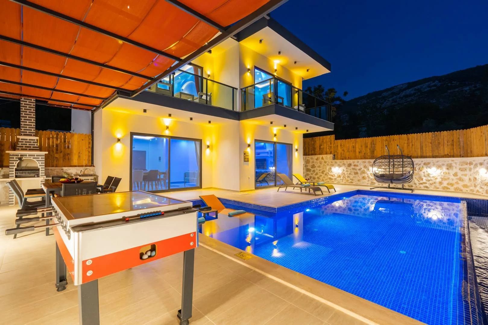 Kaş İslamlar'da Doğa Manzaralı, Özel Havuzlu, Jakuzili, Huzurlu Villa görsel 1