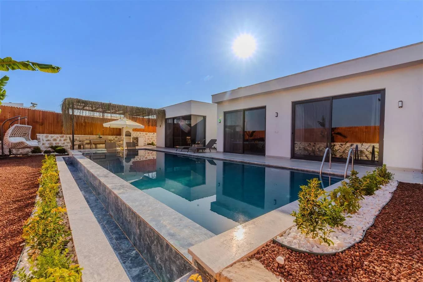 Kaş Çavdır'da Doğada, Özel Havuzlu, Jakuzili, Saunalı, Hamamlı Villa görsel 3