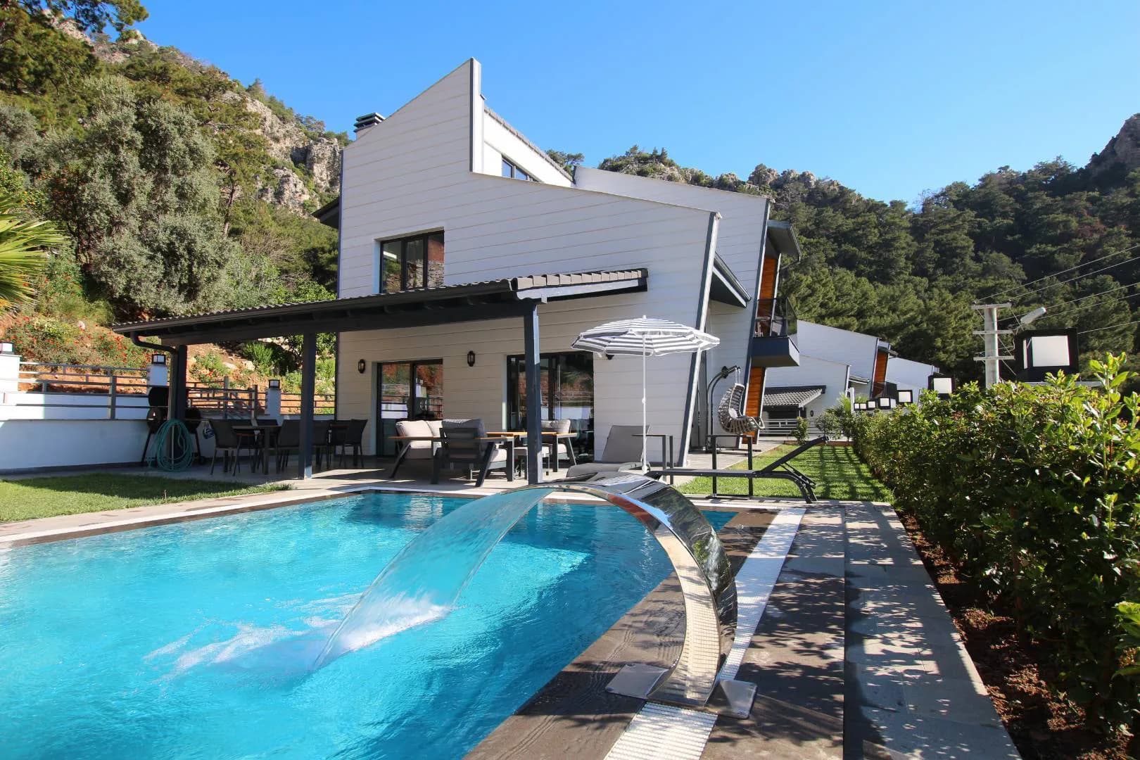 Marmaris Turunç'ta Kalabalık Ailelere Uygun, Özel Havuzlu, Kiralık Villa görsel 1