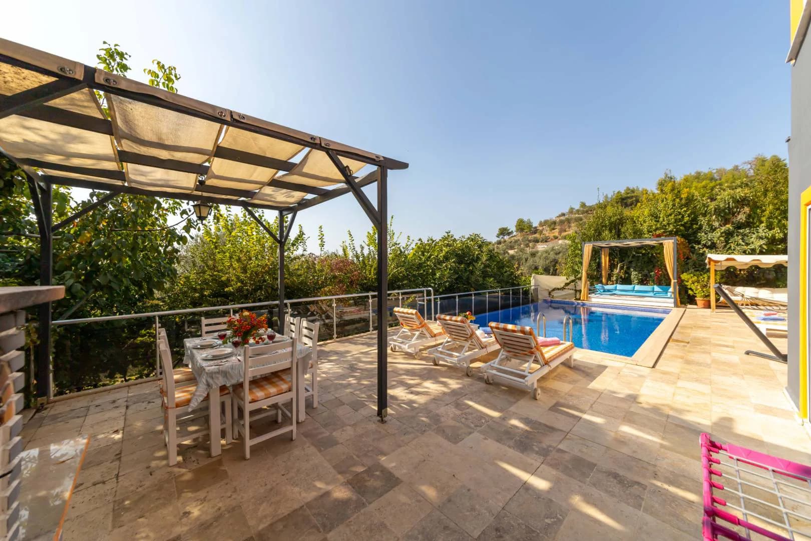 Kaş İslamlar'da Huzur Dolu Doğada, Özel Havuzlu, Lüks Villa görsel 2