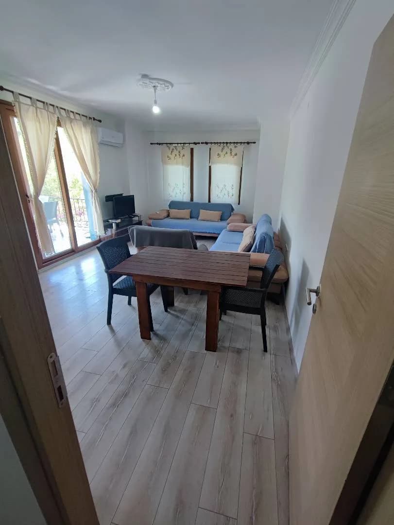 Datça Karaköy'de Huzurlu Doğada, 1+1, Kiralık Daire görsel 3