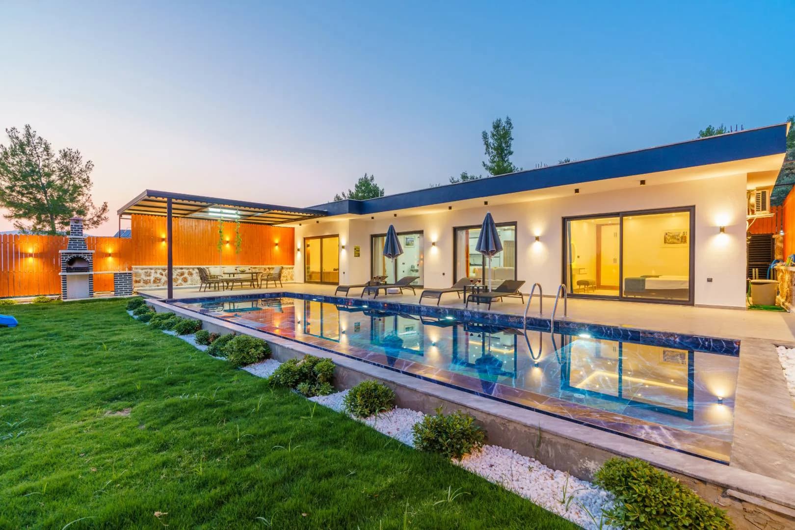 Kaş Çavdır'da Muhteşem Doğada, Özel Havuzlu, Lüks Villa görsel 3