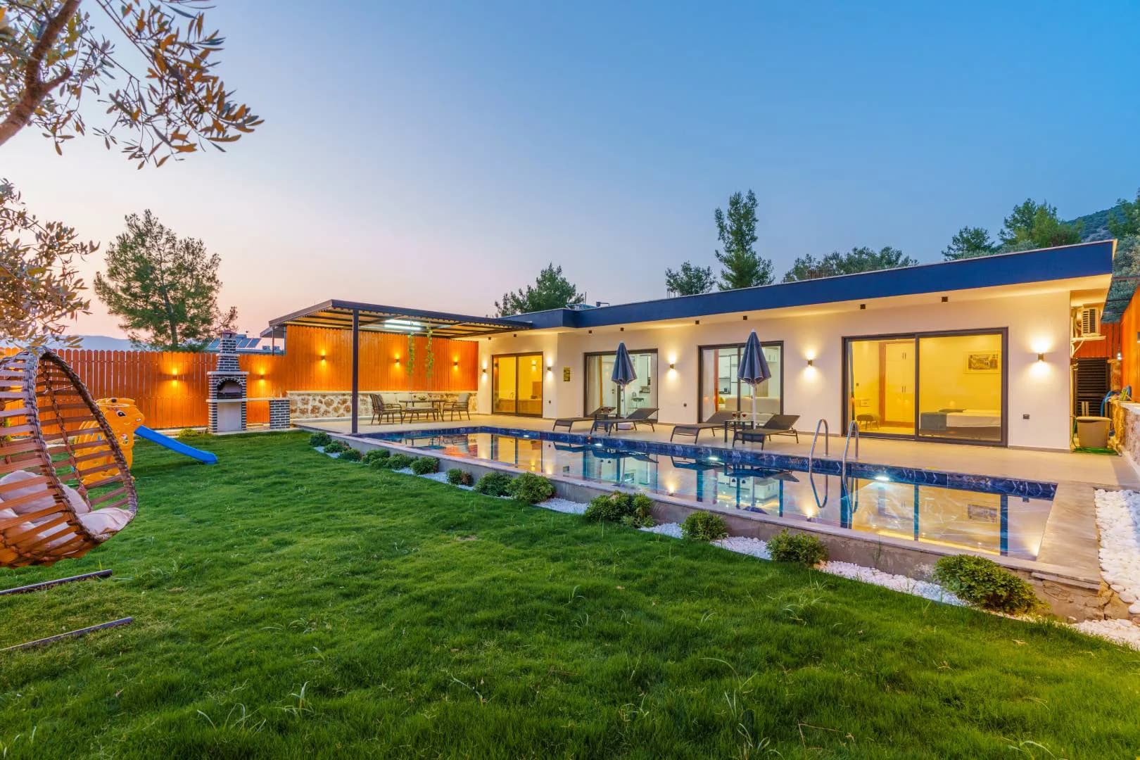 Kaş Çavdır'da Muhteşem Doğada, Özel Havuzlu, Lüks Villa görsel 2