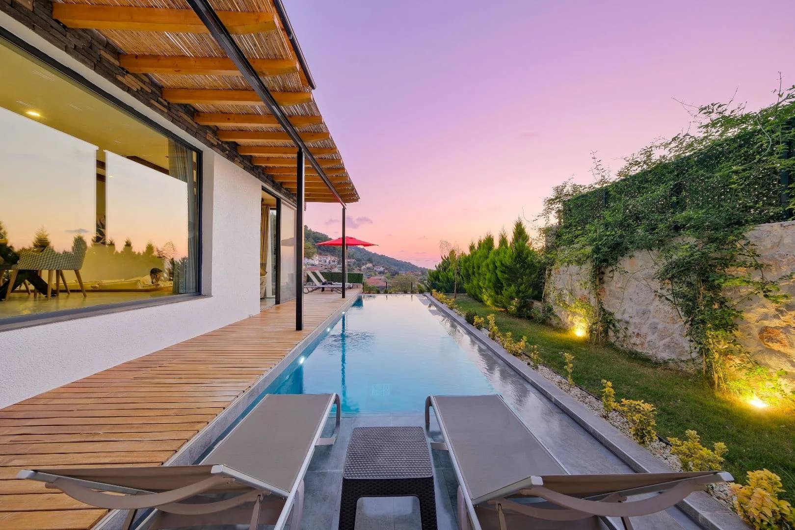Fethiye Faralya'da Sessizlik İçerisinde, Özel Havuzlu, Kiralık Villa görsel 2