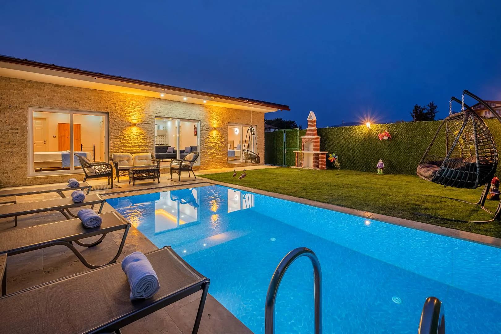 Fethiye Kargı'da Huzurlu Atmosferde, Özel Havuzlu, 4 Kişilik Villa görsel 2