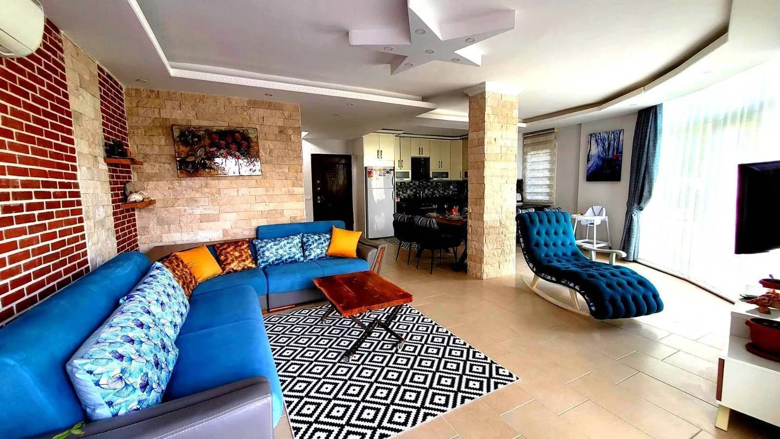 Kaş İslamlar'da Geniş Ailelere Uygun, Özel Havuzlu. Jakuzili Villa görsel 3