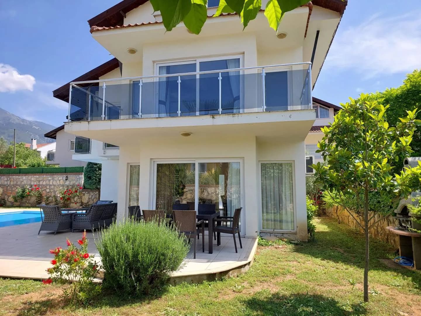 Fethiye Ölüdeniz'de Nezih Konumda, Özel Havuzlu, Ferah Villa görsel 3