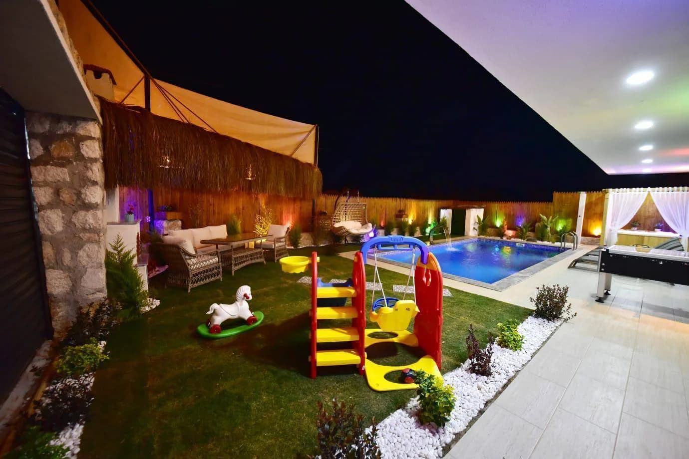 Kaş İslamlar'da Balayı Çiftlerine Uygun, Özel Havuzlu, Taş Villa görsel 3