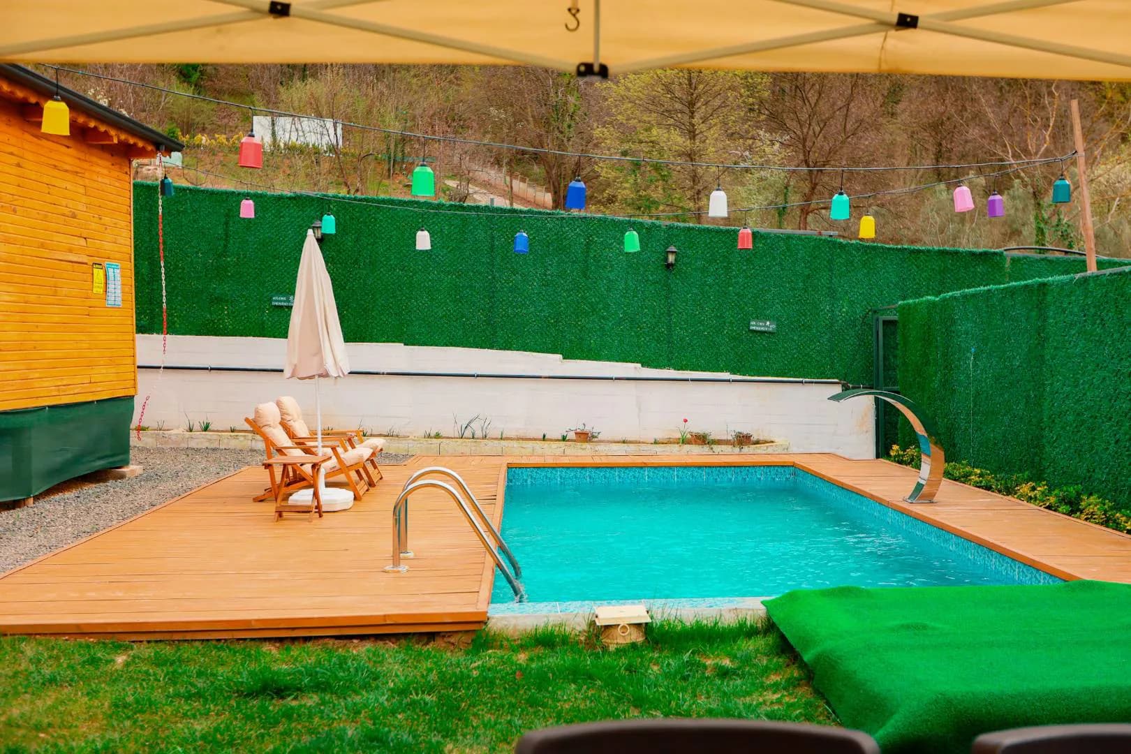 Sapanca Kırkpınar'da Enfes Doğada, Isıtmalı Havuzlu, Kiralık Bungalov görsel 3