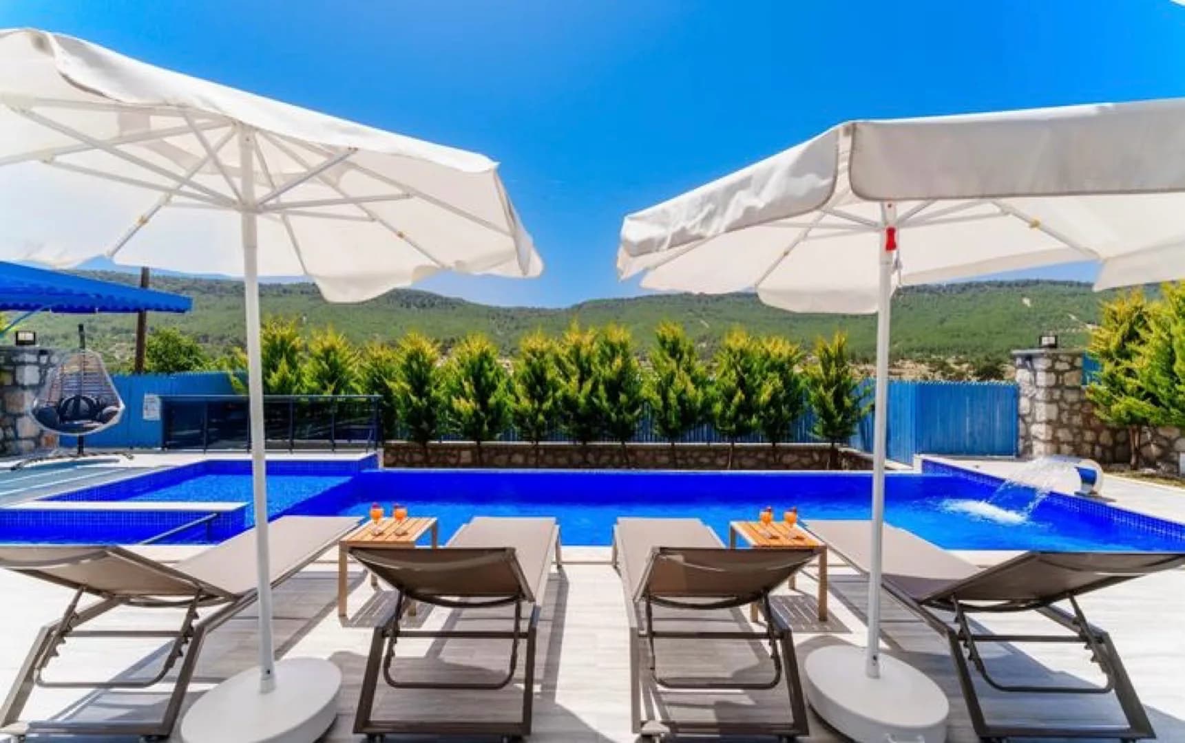 Kaş Sarıbelen'de Sakin Konumda, Özel Havuzlu, Kiralık Villa görsel 3