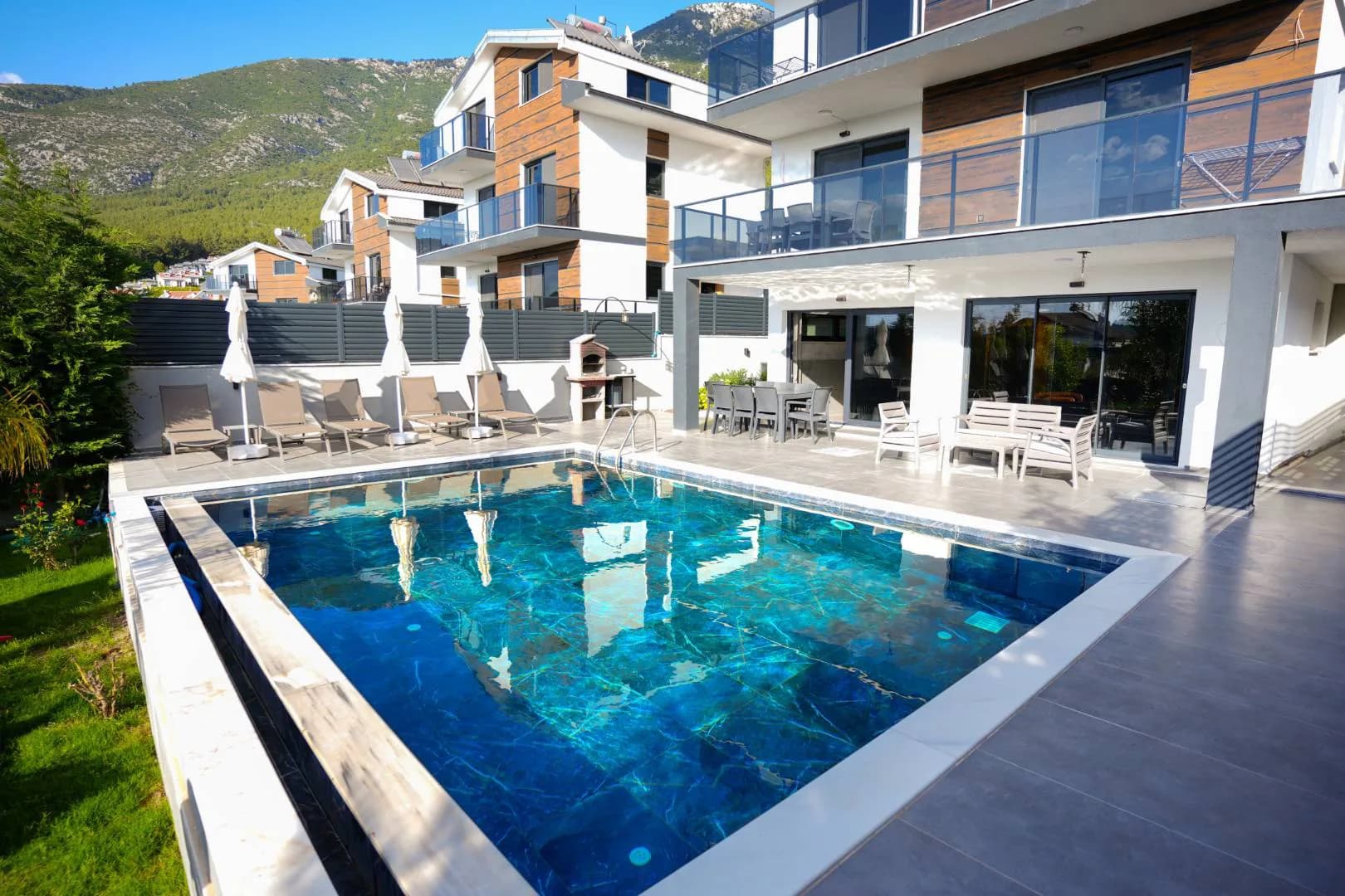 Fethiye Ölüdeniz'de Görülmeye Değer, Özel Havuzlu, Müstakil Lüks Villa görsel 2