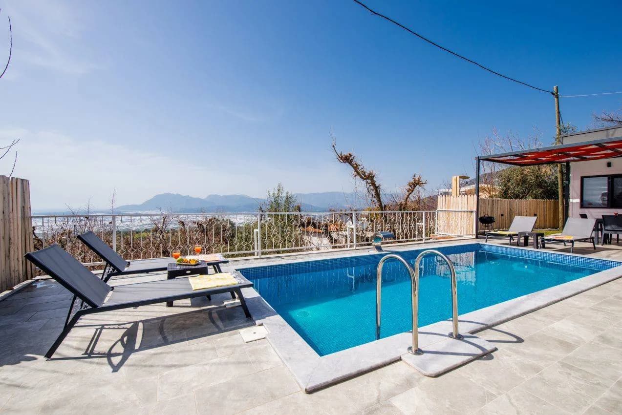 Kaş Üzümlü'de Muhteşem Doğada, Özel Havuzlu, Huzurlu Villa görsel 3