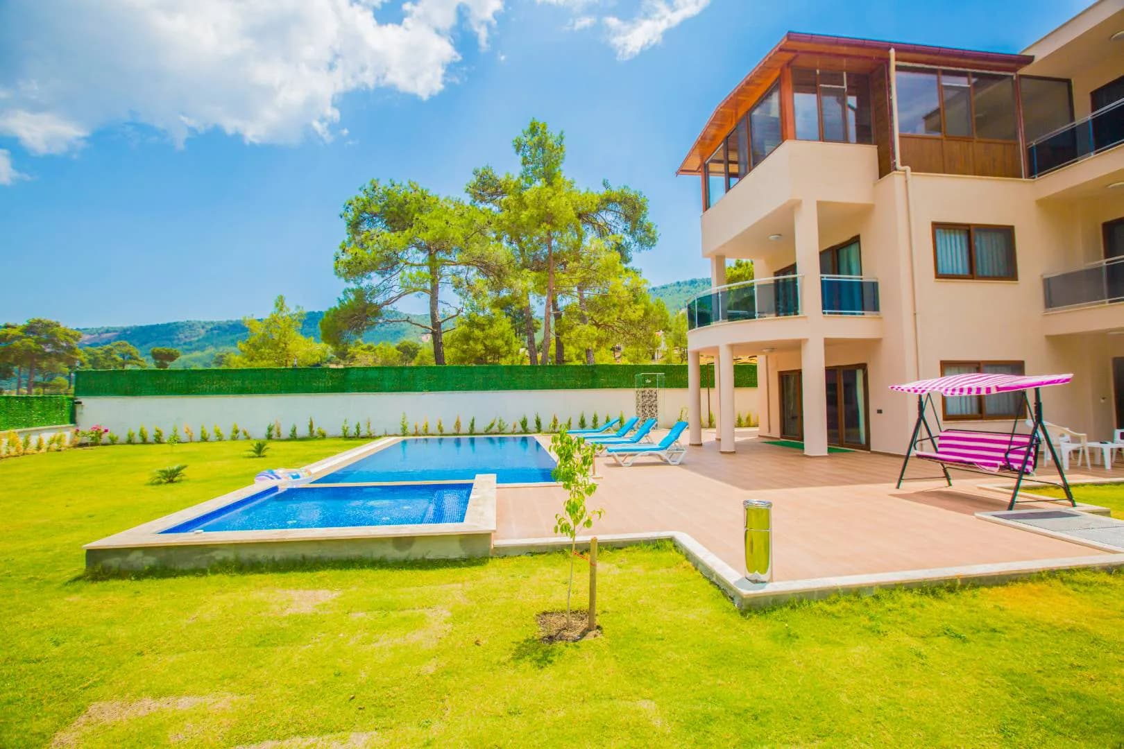 Kaş Sarıbelen'de Kalabalık Aileler İçin Uygun, Özel Havuzlu, Kiralık Villa görsel 3
