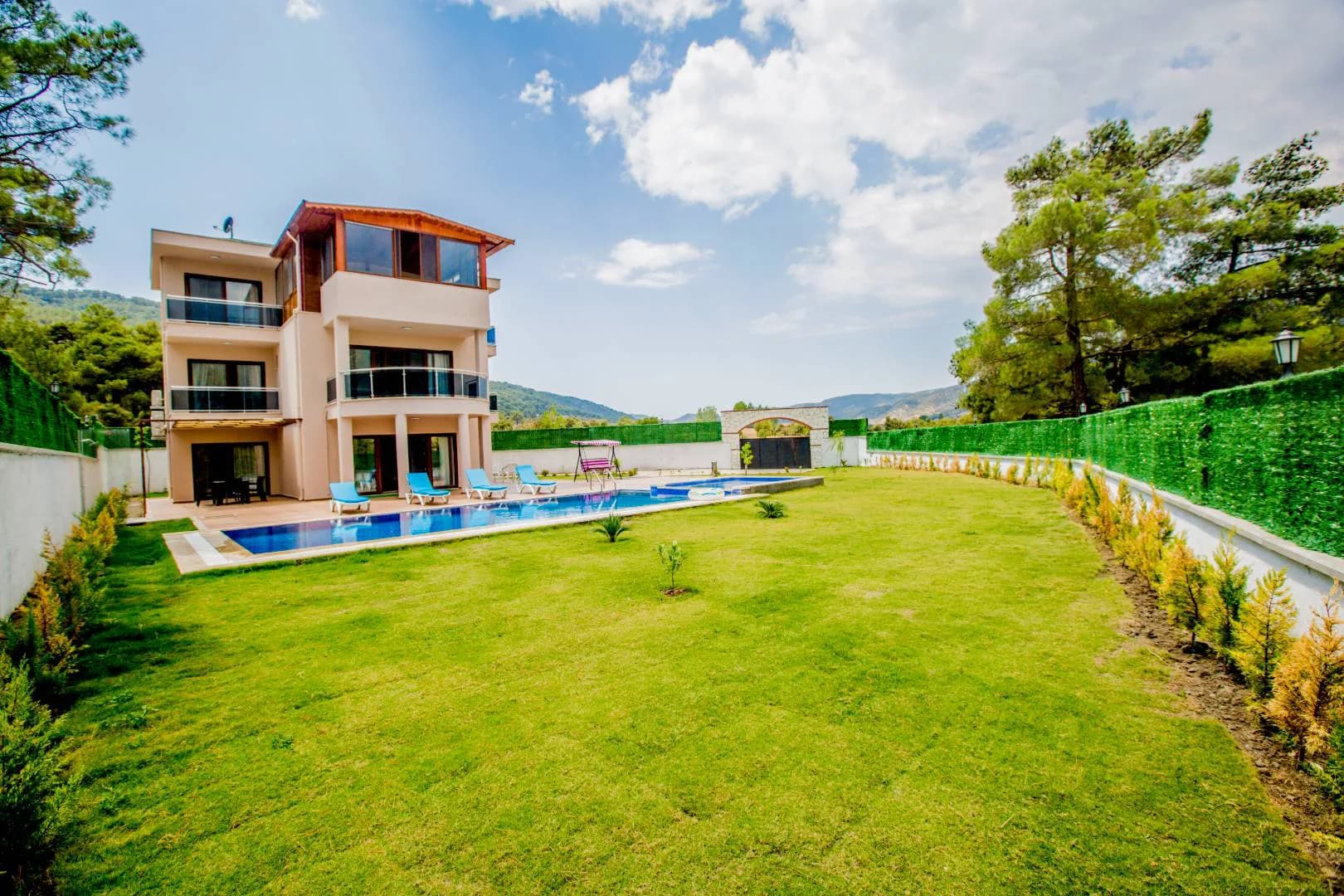 Kaş Sarıbelen'de Kalabalık Aileler İçin Uygun, Özel Havuzlu, Kiralık Villa görsel 2