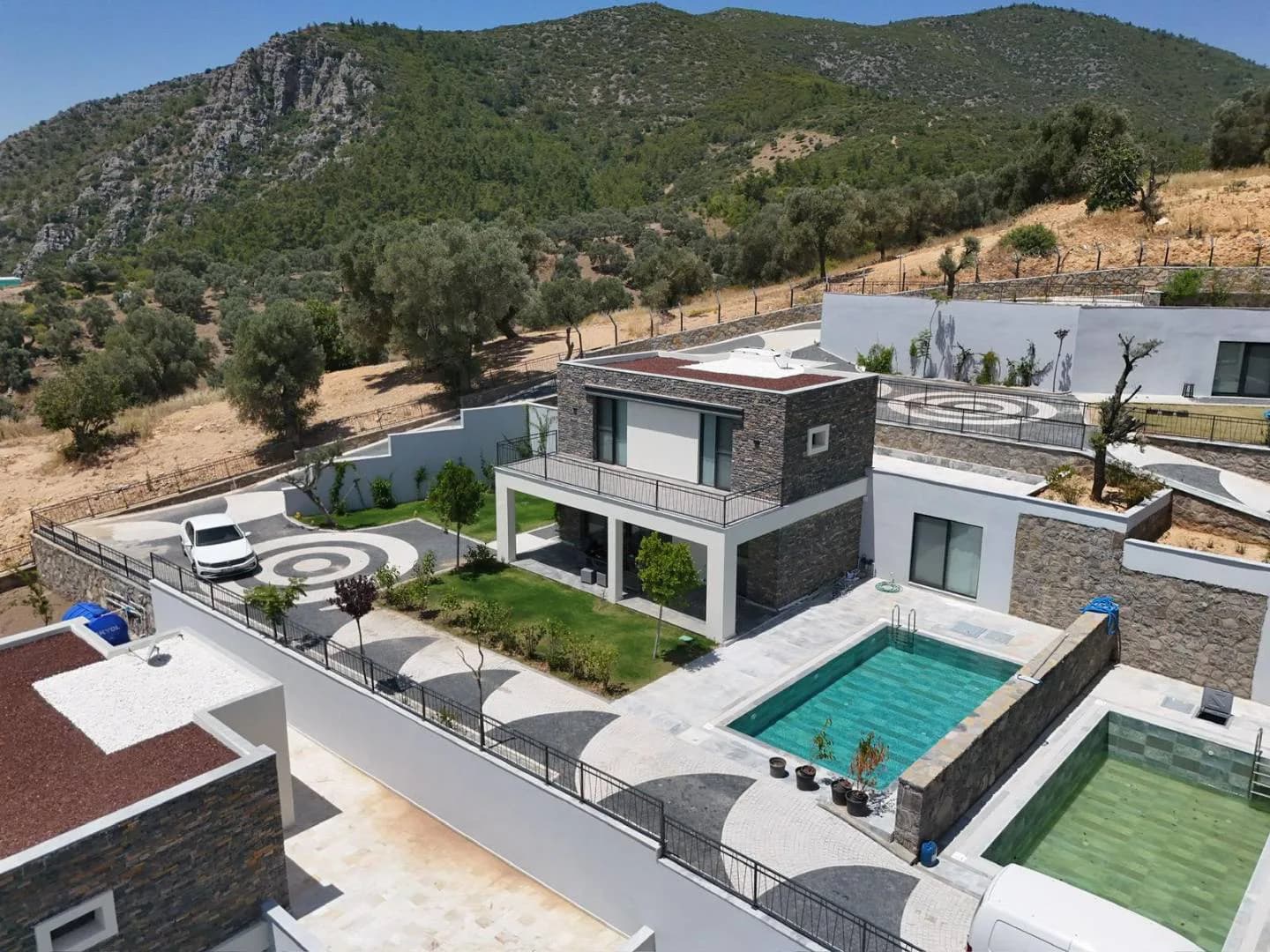 Bodrum Çiftlik'te Ultra Lüks, Doğa ile İç İçe, Özel Havuzlu Villa görsel 2