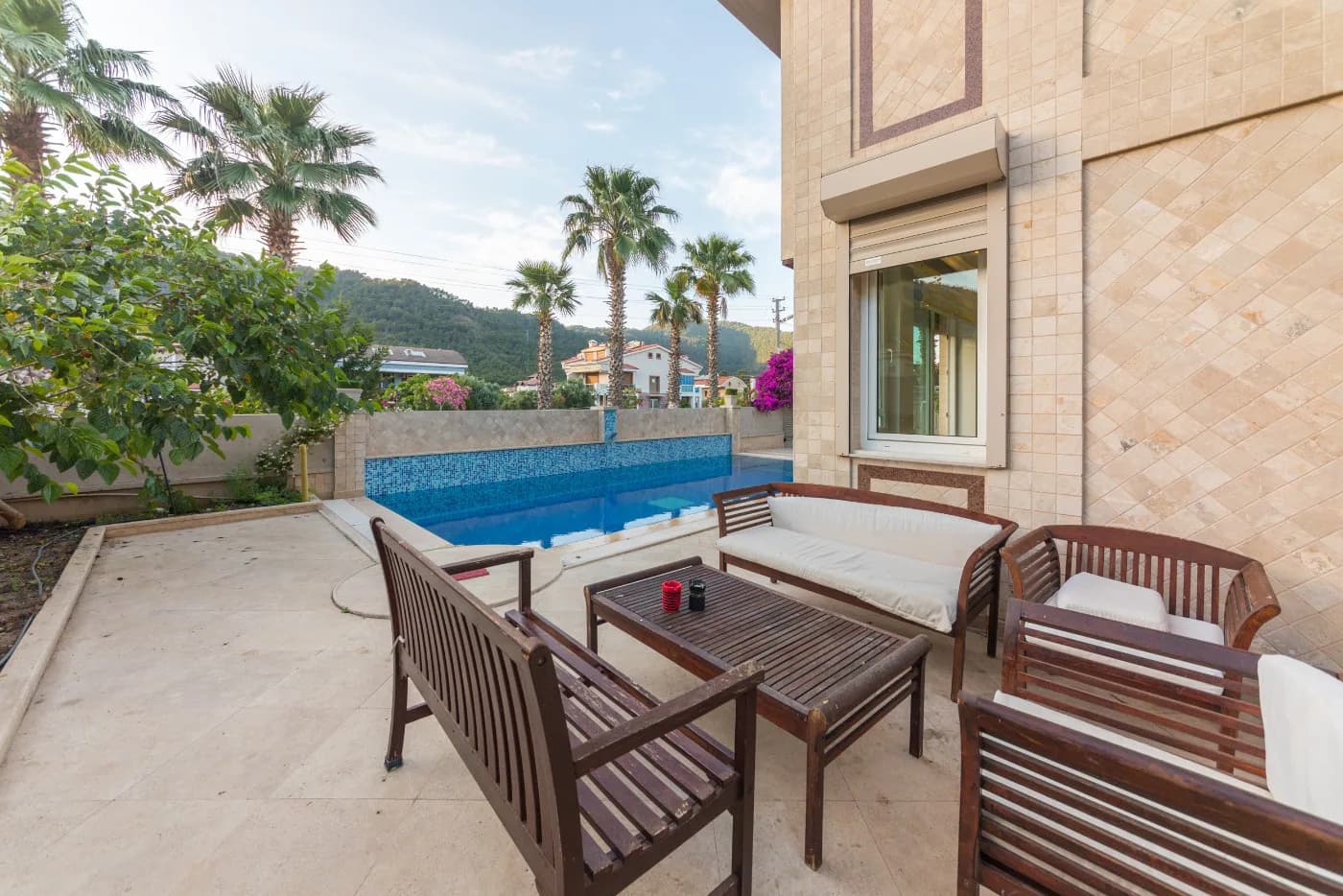 Muğla Marmaris'te Enfes Doğa İçerisinde, Özel Havuzlu, Modern Villa görsel 3