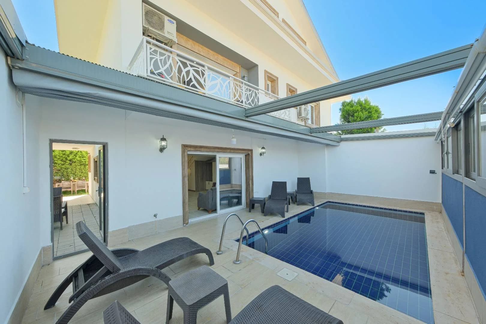 Fethiye Babataşı'nda Merkeze Yakın, Özel Havuzlu, 6 Kişilik Villa görsel 3