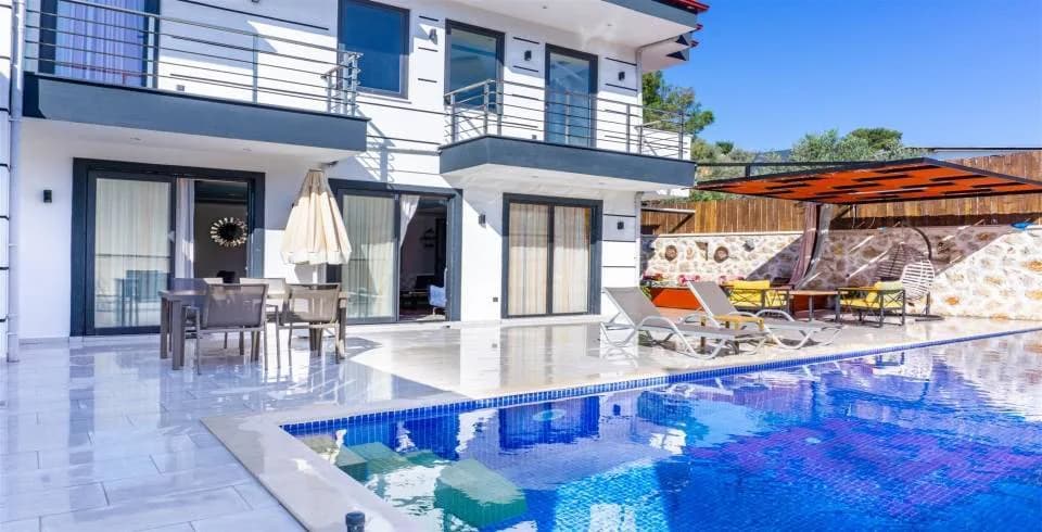 Kaş Patara'da Sakin Konumda, Özel Havuzlu, Konforlu Villa görsel 2