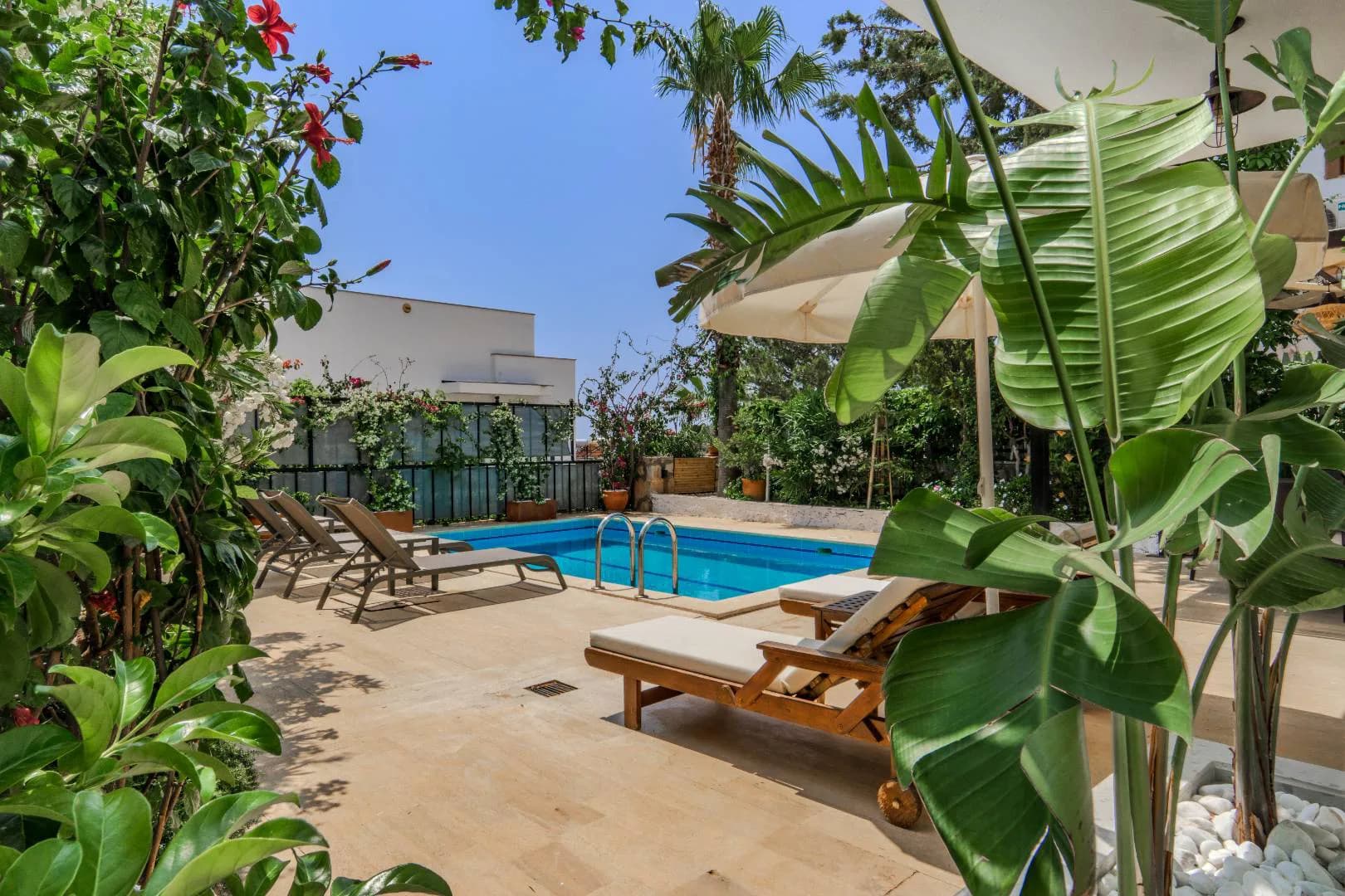 Kaş Kalkan'da Denize Erişilebilir Konumda, Özel Havuzlu, Kiralık Villa görsel 2