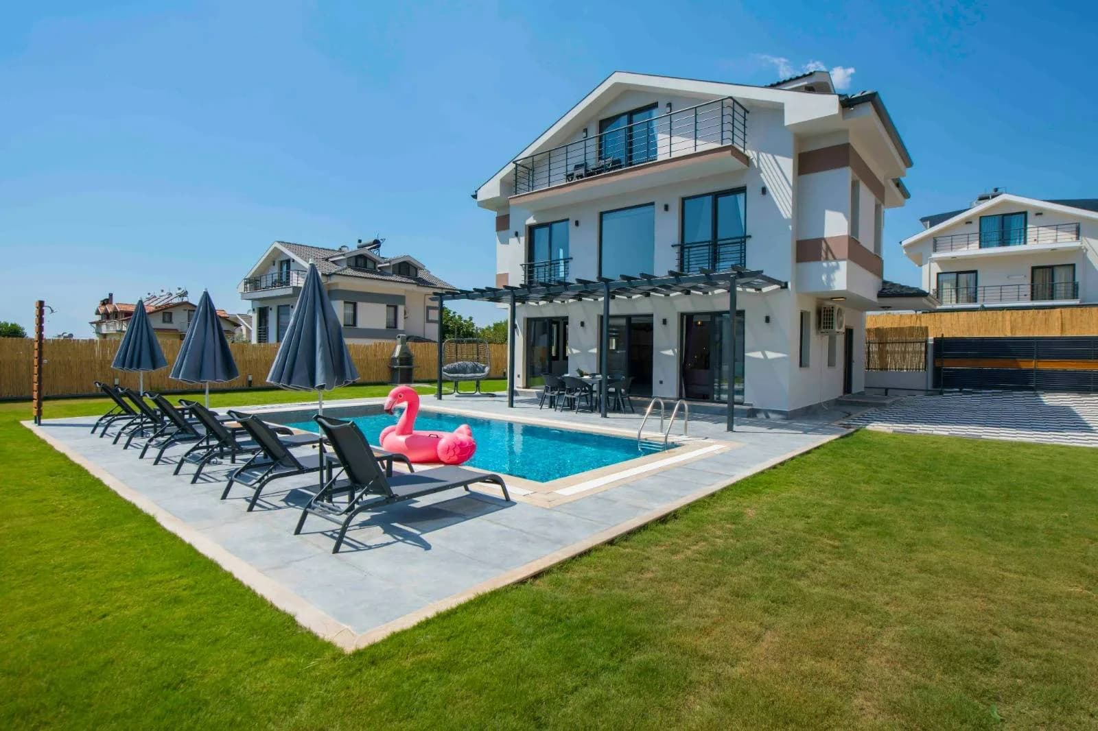 Fethiye Ölüdeniz'de Huzur Dolu Doğada, Özel Havuzlu, Lüks Villa görsel 2