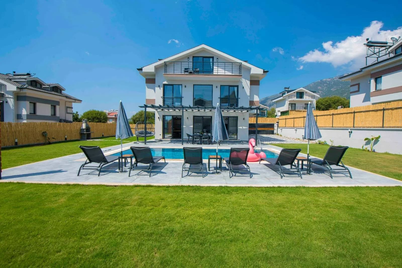 Fethiye Ölüdeniz'de Huzur Dolu Doğada, Özel Havuzlu, Lüks Villa görsel 3