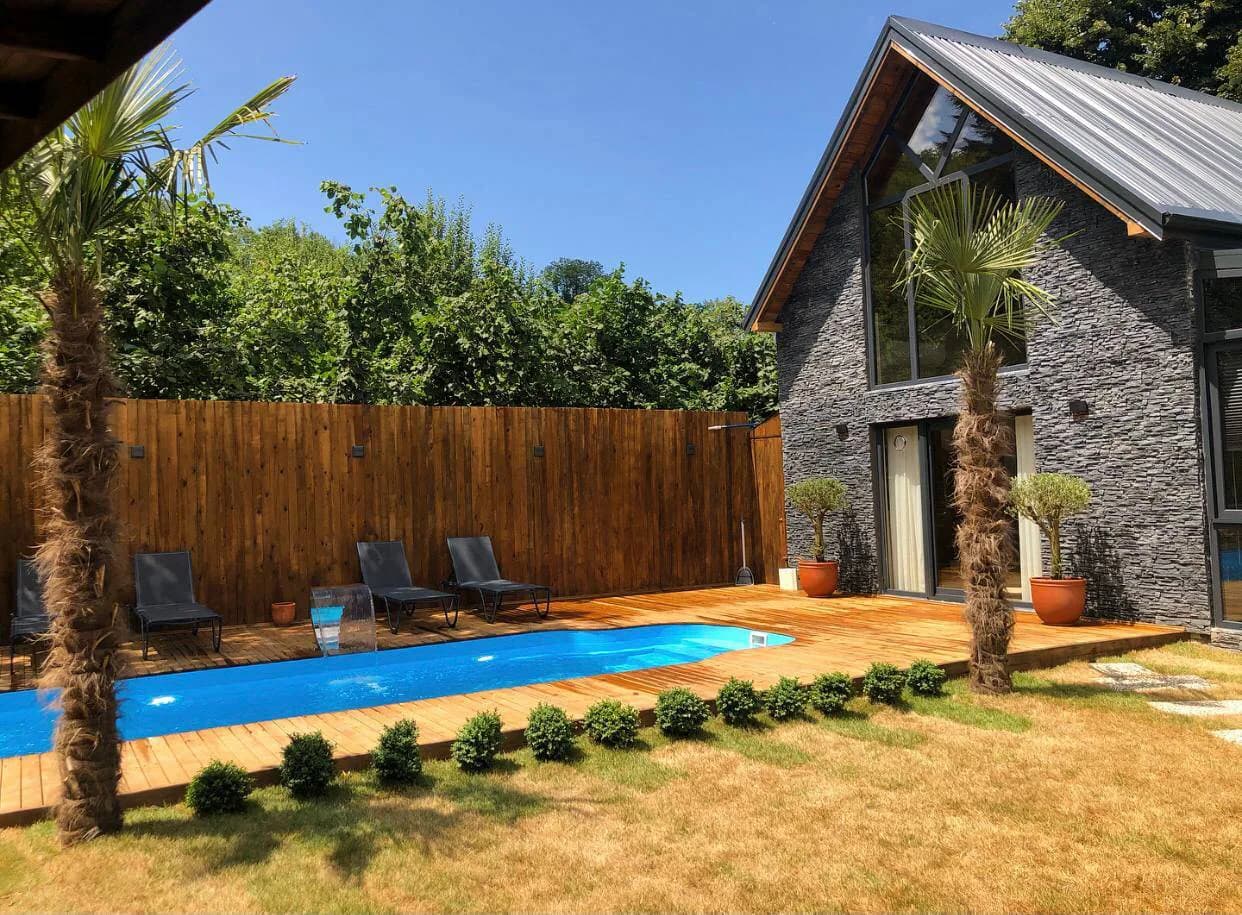 Sapanca Memnuniye'de Özel Havuzlu, Şömineli Villa görsel 2