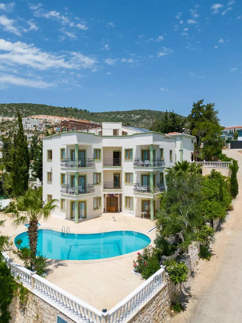 Kaş Kalkan'da Çekirdek Ailelere Uygun, Ortak Havuzlu, Kiralık Tatil Evi görsel 2
