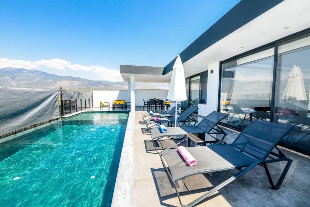 Kaş Patara'da Eşsiz Doğada, Özel Havuzlu, Jakuzili, Yazlık Villa görsel 3
