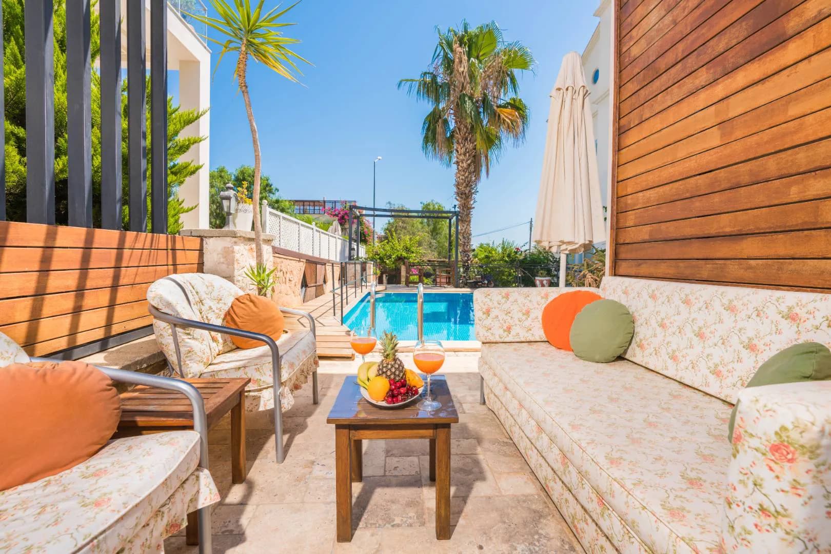 Kaş Kalkan'da Merkezi Konumda, 2 Kişilik, Kiralık Suit görsel 3