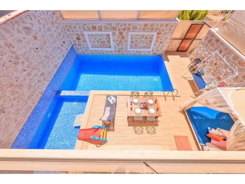 Kaş Çukurbağ'da Modern Tasarımlı, Özel Havuzlu, Lüks Villa görsel 2