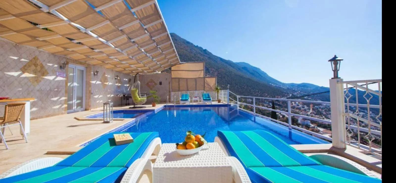 Kaş İslamlar'da Deniz ve Doğa Manzaralı, Özel Havuzlu, Balayı Villası görsel 3