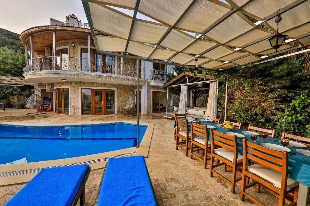 Kaş Kalkan'da Merkezi Konumda, Ortak Havuzlu, Ferah Suit Daire görsel 2